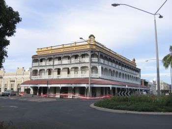 The Commercial Hotel under Refurbishment